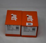 Ten boxed as new Spit Tapcon concrete hex head screws (Size: 6x70mm) (Approximately 12 boxes).