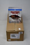Seven boxed as new Nightmare on Elm Street Blu-Ray Collections.