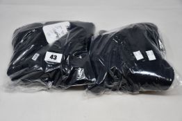 Six children's as new Satila Malva hats in navy (Size 49).