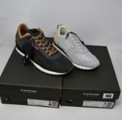 A pair of G Star Raw Vin Runner trainers (UK 5 - RRP £45) and a pair of G Star Raw Calow sneakers (