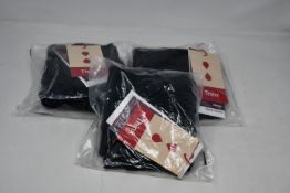 Three pairs of Thinx sleep shorts (All XL).