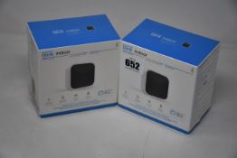 Two boxed as new Blink Indoor smart security camera systems.