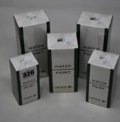Three Lacoste Match Point eau de toilette (30, 50 and 100ml) and two Lacoste Match Point shower