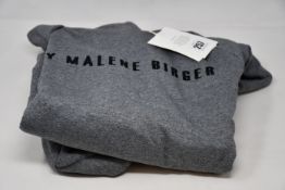 Two as new By Malene Birger Tagia hoodies in grey (XS, S - RRP £95 each).