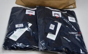Ten as new Tommy Jeans TJM Longsleeve Corp T-shirts (All S).