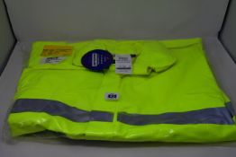 An as new FR Dritex S43Q Saturn fluorescent coat (XL -RRP $283).
