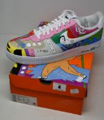 A pair of as new Nike Flyleather AF1 QS trainers (UK 13).