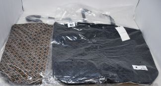 Two as new By Marlene Birger Carryall tote bags (Two different styles - RRP €80 each).