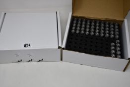 One hundred and fifty nine boxed as new Pankl Carrillo rod bolts for use in motorsport engines (