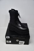 A pair of as new Ash Nirvana boots in black (EU 39 - RRP £227).