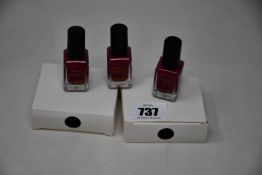 Ninety bottled as new Barry M ruby slippers nail paint (NP361).