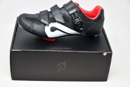 A pair of as new Peleton cycling shoes (EU 43).