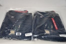 Five pairs of as new Inside Out Hustler jeans (All W34, no leg measurement - RRP £55 each).