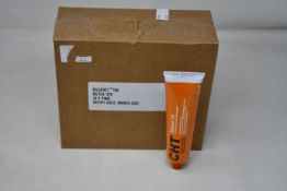 Ten boxed as new CHT Silcoset 158 (Thixotropic, black acetoxy silicone sealant).