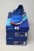 Two pairs of as new Asics Gel-Pulse 10 trainers (UK 9, 9.5).