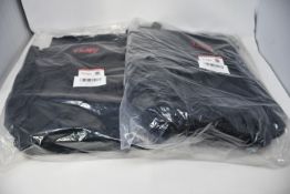 Two as new black Tidify car front seat organizers with rain covers/bottle holder/padded laptop