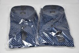 Five as new Venti easy care modern fit shirts (Sizes 41, 44, 45, 47, 48).
