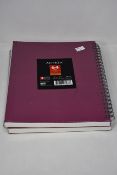 Eight packs of two as new Arteza 64 page watercolour books in pink (Spiral-bound hardcover, 22.9 x