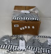 Ten as new Kust of Sweden Saga bikini tops (9 x size 36, 1 x 38).