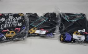 Ten as new unisex Tim Burton's The Nightmare Before Christmas T-shirts (1 x M, 2 x L, 3 x XL4 x