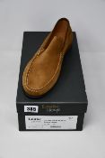 A pair of as new Loake Lifestyle Nicholson shoes in brown suede (UK 11 - RRP £140).
