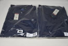 Five as new G-Star Raw Dunda polo tops in sartho blue (ALL XXL - RRP £40 each).