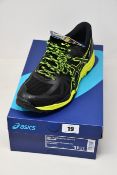A pair of as new Asics Gel-FujiTrabuco 6 G-TX trainers (UK 10).