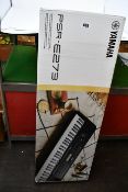 A boxed as new Yamaha PSR-E273 Portable Keyboard.