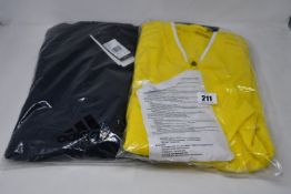 Three as new Adidas Condivo 18 jackets (XXL - RRP £38 each) and two PHX II jackets (XXL - RRP £40