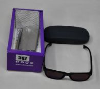 A pair of as new Enchroma Ellis Black Cx3 outdoor sun lens glasses.