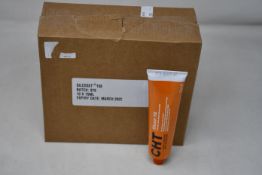 Ten boxed as new CHT Silcoset 158 (Thixotropic, black acetoxy silicone sealant).