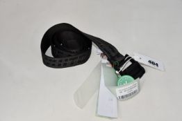 An as new Off White Industrial belt in black (RRP £149).