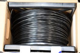 Two boxed as new Connectix Cat 5E 4pr Solid External Cable 305m.