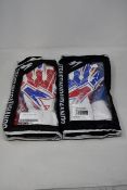 Two pairs of as new Kaliaaer PWRLITE UNITY XT goal keeper gloves (Size 19).