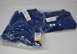 Seven as new Superdry Vintage Destroyed polo shirts (2 x S, 3 x XL, 2 x XXXL).