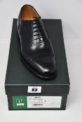 A pair of men's as new Loake 201B Semi-brogue shoes (UK 6.5F).