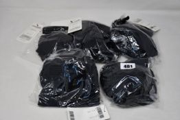 Five as new Chantelle Soft Stretch V-neck padded crop tops (All M/L - RRP £40 each).