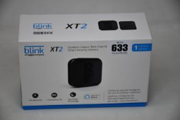 A boxed as new Blink XT2 outdoor/indoor smart security camera (Camera System 1).