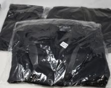 Six as new Drole de Copine faux leather jackets (2 x S, 2 x M, 2 x L).