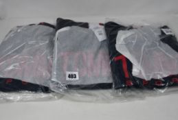 Five as new Tommy Hillfiger Tommy Sport cropped crew neck tops (XS, 2 x S, M, L).