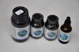 A quantity of assorted Viridian Ethical Vitamins to include High potency Fertility for men 120