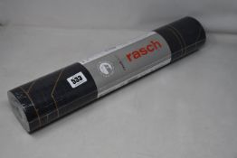 Five boxed as new Rasch Cato wallpaper rolls (800807).