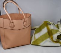 Two pre-owned handbags; a Burberry (Very good condition) and a Rebecca Minkoff (Some marks to