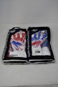 Three pairs of as new Kaliaaer PWRLITE UNITY XT goal keeper gloves (Size 10).