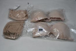 Four as new Chantelle bras; 15F5 (34DD - RRP £62), 2231 (34DD - RRP £60) and two 2922 (32B -RRP £