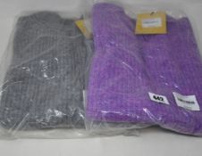 Two as new Resume Amora knit sleeveless sweaters (Both EU 38 - RRP £90 each).