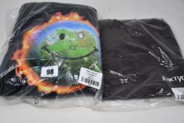 An as new Cactus Jack World hoodie and a Cactus Jack Sicko Event T-shirt (Both M).