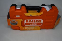 Two as new Bahco 24-piece Socket and Mechanical Sets (S240).