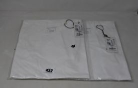 Five as new Marc O'Polo white T-shirts (All M - RRP €30 each).