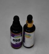 Two as new Now Alchemy health and fitness supplements to include one Now Alchemy C60 oil (50ml)